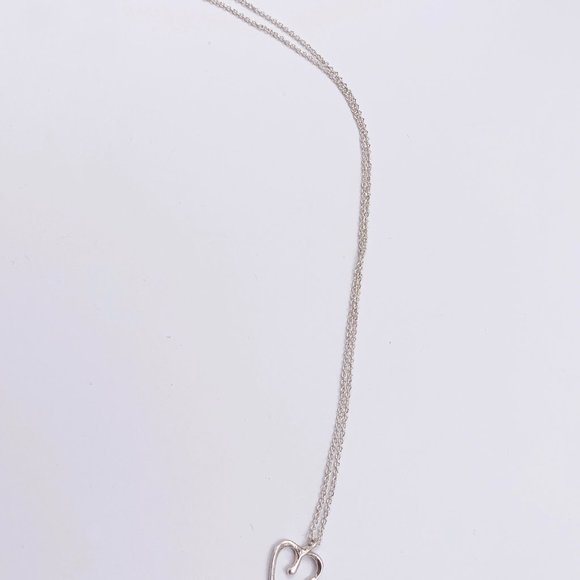 Authentic Tiffany & Co Silver Apple Necklace - Picture 7 of 14